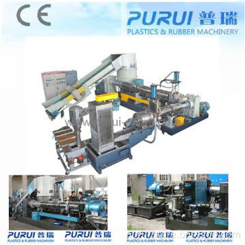 plastic pellets making extruder machine